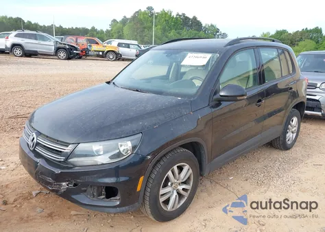 2017 Volkswagen Tiguan 2.0T/2.0T S z USA, uszkodzony, nr VIN WVGBV7AX6HK027679